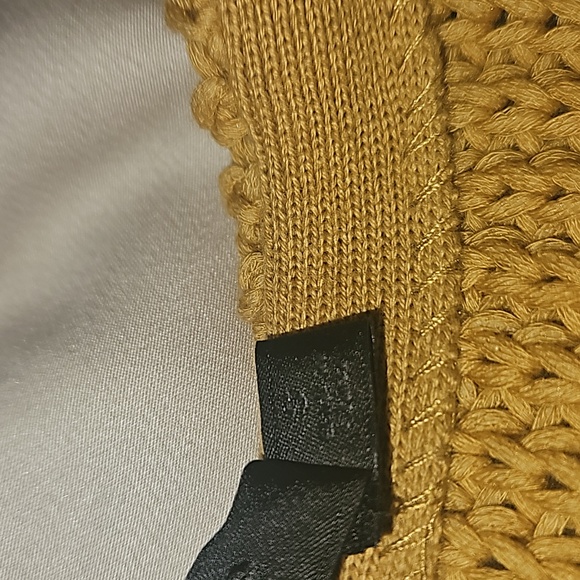 Jenni Kayne Cotton Cabin Sweater in Mustard Color Small EEUC PRICE IS FIRM - Picture 8 of 17